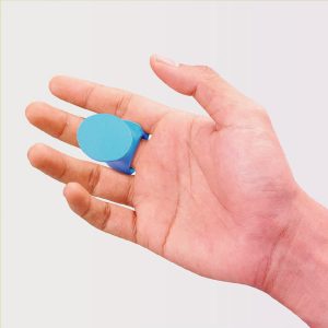 The block is designed to fit on the finger
