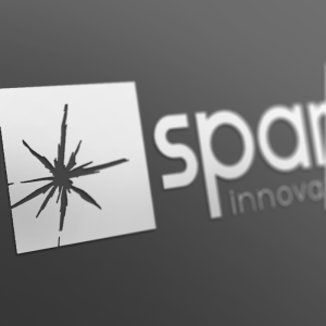 Spark Logo Black and White